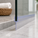 Tapered Shower Screen Seal for Straight Glass (Length 900mm)