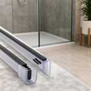 Magnetic Shower Screen Seal for 4-6mm Glass (Pair, 2000mm Length)