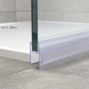 High-Quality Rigid PVC Shower Screen Seal for Straight Glass (800mm, 900mm, 1400mm, 2000mm)