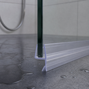 High Quality Rigid PVC Shower Screen Seal for Bath & Shower Doors (Various Lengths)
