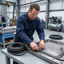 Expanded neoprene rubber cord