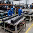 Hollow EPDM Rubber D Fender 3m Length for Marine Applications