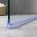 High Quality Rigid PVC Shower Seal for Bath Screens (Lengths of 800mm to 2000mm)