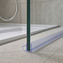 Clear Shower Screen Seal for 4-6mm Glass (Lengths of 800mm, 900mm, 1400mm, and 2000mm)