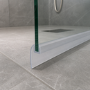 Shower Screen Seal for 8-10mm Glass, Ideal for Bathrooms (Lengths of 800mm, 900mm, 1400mm, and 2000mm)