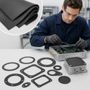 Electrically Conductive Black Silicone Sheet for Gasket Applications