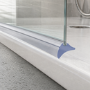 Clear Soft PVC Shower Seal for Bath Screens & Doors (1000mm or 2000mm)