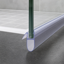 High Quality Rigid PVC Shower Screen Seal for Straight Glass (Available in Multiple Lengths)