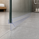 Clear Shower Screen Seal for 6-8mm Glass Gaps up to 12mm (800mm, 900mm, 1400mm, 2000mm)