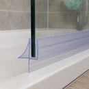 High-Quality Rigid PVC Shower Screen Seal for Bath & Shower Doors (Available in Multiple Lengths)