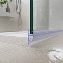 High Quality Rigid PVC Shower Screen Seal for Straight Glass (800mm to 2500mm)
