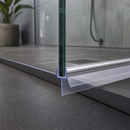 Chrome Shower Screen Seal for 8-10mm Glass (Available Lengths: 800mm, 900mm, 1400mm, 2000mm)