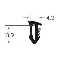 Professional Grade Wedge Gasket Seal For Domestic Use - 100m