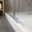 Clear PVC Bifold Shower Screen Seal for Bathrooms (900mm or 2000mm)