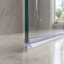 High Quality Rigid PVC Shower Screen Seal for Straight Glass (Available in Multiple Lengths)