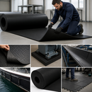 High-Quality Neoprene Rubber Sheet 1.4m Wide for Various Applications