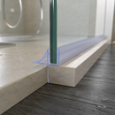 Rigid PVC Shower Screen Seal for 3-4mm Glass (800mm, 900mm, 1400mm, 2000mm)