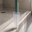 Clear Shower Screen Seal for 4-6mm Glass Panels (Length Options Available)