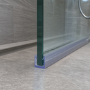 High Quality Rigid PVC Shower Screen Seal for Fixed Panels (800mm to 2500mm)