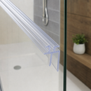 Clear PVC Shower Seal for Bath Screens & Doors (900mm or 2000mm)