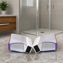 Magnetic Shower Screen Seal for Easy Installation (Pair, 2000mm)