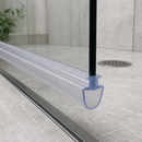 Clear PVC Bifold Shower Screen Seal for Easy Installation (1000mm)