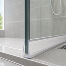 Soft PVC Shower Seal for 8mm Glass, Ideal for Bath Screens & Shower Doors (Lengths of 900mm and 2000mm)