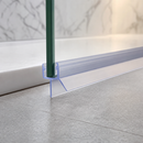 Rigid PVC Shower Screen Seal for Straight Glass (800mm, 900mm, 1400mm, 2000mm)