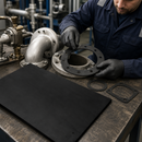 Fuel Grade Black Nitrile/PVC Rubber Sheet for Gaskets and Seals