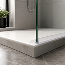 Clear Vertical Shower Screen Seal for 4-6mm Glass (900mm, 1400mm, 2000mm)
