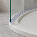 Pre-Curved Shower Screen Seal for Curved Glass Installations (850mm)