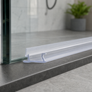 Vertical Shower Seal in Clear Soft and Rigid PVC for Shower Doors (900mm or 2000mm)