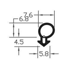 Industrial Grade Bubble Gasket Sealing For Doors And Windows - 200m