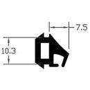 Industrial Quality TPE Rubber Bifold Door Seal Gasket - 100m