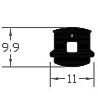 Premium Black TPE E Gasket Seal For Ultimate Sealing Solution - 100m