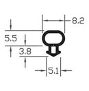 High Quality Black TPE Bubble Gasket For Superior Sealing - 250m