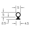 High Durable Black TPE Bubble Gasket Seal For Reliable Protection - 200m