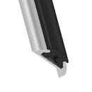 Heavy-Duty Aluminium Fender with PVC Insert 38mm x 19.6mm x 3.65m for Boat or Industrial Use