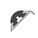 Heavy-Duty Aluminium Fender with PVC Insert 38mm x 19.6mm x 3.65m for Boat or Industrial Use