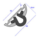 Premium Aluminium Fender – 3.65m Length with Non-Marking PVC Insert