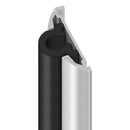Durable Aluminium Fender with Black PVC Insert – 63mm x 30mm x 3.65m