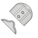 Durable End Cap for Boat Fendering – 63mm x 30mm Fit