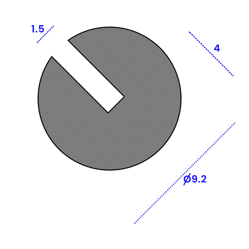 EPDM 9.2mm Round Bead with 1.5mm Gap – Versatile Sealing Solution