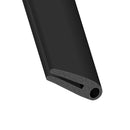Flexible U Channel Rubber Seal with Bulb – 16.3mm x 5.5mm