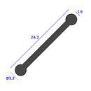 High-Quality EPDM Quarterlight Frame Seal for Morris Minor