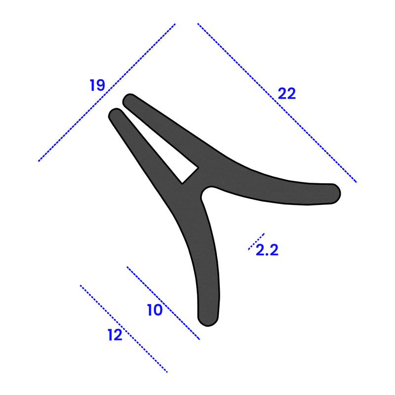 High-Performance Bulk Head Seal for Classic Triumph Models – 19mm x 22mm