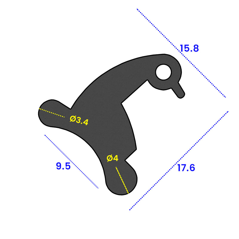 EPDM Rubber Hood Seal for Triumph Herald – 15.6mm x 17.6mm, Available by the Metre