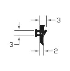 High Quality Aluminium Black TPE E Gasket For Sealing - 300m