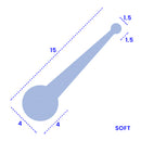 Soft PVC Shower Seal for Bath Screens & Doors (1000mm or 2000mm)
