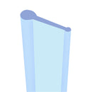 Soft PVC Shower Seal for Bath Screens & Doors (1000mm or 2000mm)